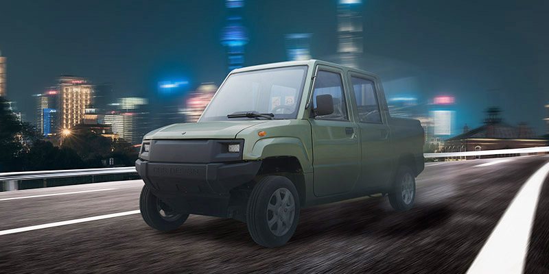 EV Pickup s pohonom zadných kolies
